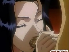 Japanese hentai mommy super hot fucking by bald