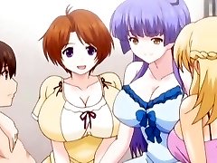 hermanas tetonas se follan al pequeño de la familia