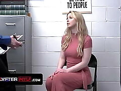 Slender Milf Sunny Lane Lets The Security Guard Fill Her Mature Pussy With Super Hot Jizz