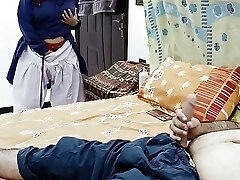 Desi School Girl 18+ Seeing Her Stepfather Masturbating Than Poked By Him