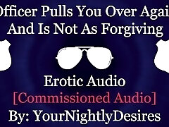 Railing An Officer's Fat Cock In His Patrol Car [Tit Sucking] [Spanking] (Erotic Audio for Ladies)