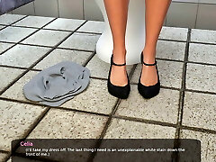 MILFY CITY - Sex episode #20 Fucking in the toilet - Three Dimensional game