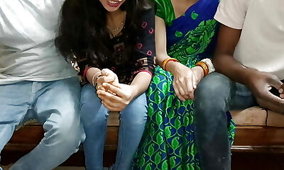 Bibiyo Ki aDla-bdLi Karke cHudai, First Time Exchange Wife Ravaging Foursome Hindi Porn