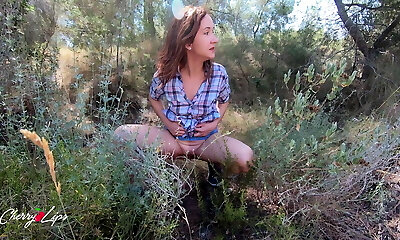 Peeing in public