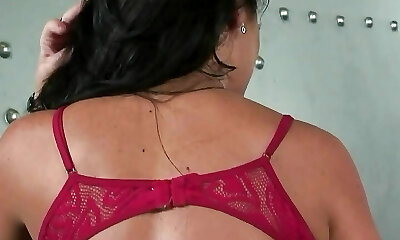 SEXY BABE RIDES A HUGE Shaft AFTER SUCKING IT Firm ON THE