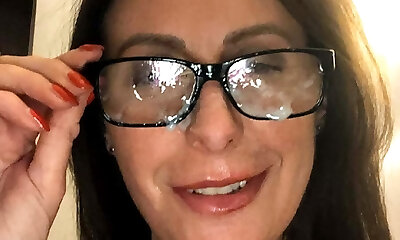 Jizm on Lara's Glasses at LarasPlayground