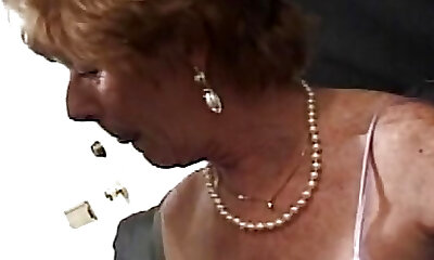 This grandmother is in need of a hardcore gangbang