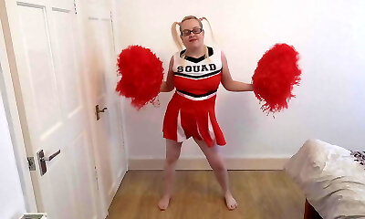 Cheerleader Striptease