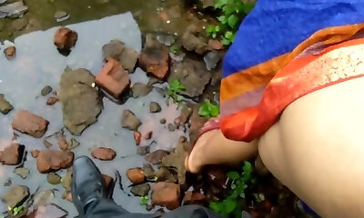 Devar Outdoor Pulverizing Indian Bhabhi In Abandoned Mansion Ricky Public Sex