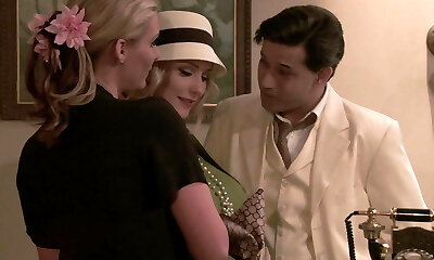 轿车的荡妇得到的大家伙很难和粗糙在狂野的西部