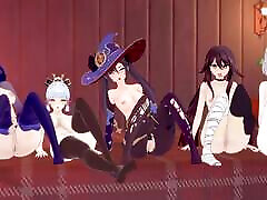 Uncensored Doggy ddf teen three some Genshin Impact