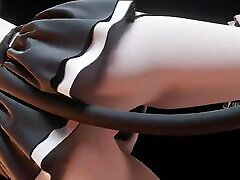 Ling Yuan - Sexy Dance In Maid Clothes 3D HENTAI