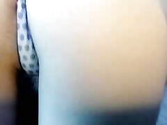 teasing asshole cute thong shaking