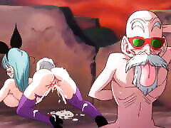 Bulma&039;s perfect little pussy overwhelmed by a massive cock - Kame seachchiasa aon 2