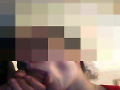 British Blurred Face Amateur Sucks Cock & Swallows