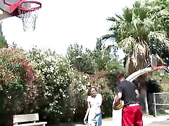 After the Basketball Game the Blonde Heads Inside to Have Her Black Snatch Dicked Down
