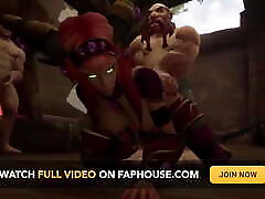 Dwarf Has Fun with an Elf Warcraft Parody