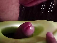 Hardcore masturbation in letring