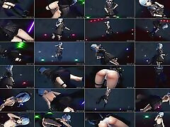 Isei - Sexy Schoolgirl Dancing and Gradual Undressing