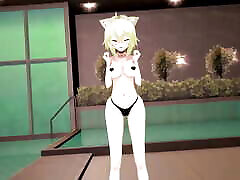 nekomata okayu hentai danza farlo-akazukin09-capelli biondi colore modifica smixix