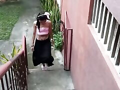 Bad Girl Trying to Lick Ass mastar bishan and Gets in Front and Back