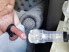 Verbal Masturbator Daddy DILF Pounding His Fleshlight