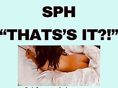 sph ¿eso es todo?! audioporno