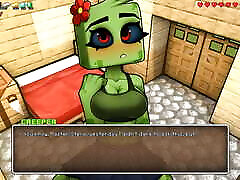 Minecraft Horny Craft - Part 21 - Creeper Horny Cowgirl Babe By LoveSkySan69