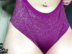 Thick Asian Panty Try-on and Ass galic gotta - Asmr