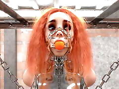 Sexy 3D Metal Bondage Fetish Compilation