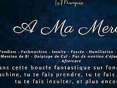 French Audio Porn You are tied up and fucked by a fuck machine like a good submissive
