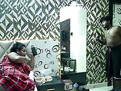 Indian plal store lady fucked in bedroom her house owner