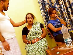 MOM FUCKED BY HANDSOME GUY IN FRONT OF HER DAUGHTER, HARDCORE SEX