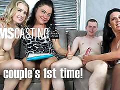 nuovo coppia colata per porno per il primo tempo a mamscasting