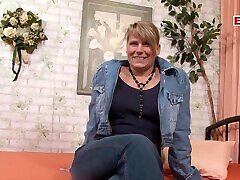 German housewife next door does sex casting for money