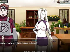 Naruto: Kunoichi Trainer - Ino Yamanaka Sucks Some Dick And Gets Her Tight Little Pussy Creampied - ducktor milf Hentai Game - 7