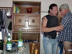 Orgy with BBW woman Capoccia and her stepsister