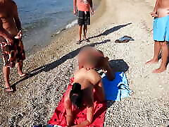 CUM PARTY ON THE BEACH! MY ASSHOLE IS THERE FOR EVERYONE!