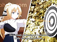 riesenschwanz trifft perfekte muschi! hentai mit untertiteln
