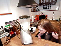 Anal Piss Milk Banana Smoothie - Ass Fucking - Blowjob - Ass Milk Enema Swallow - Spitting