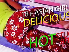 18 Asian Wife Need xxx psychill Fun From Stuck On The Bed