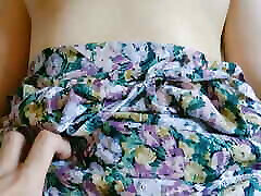 FULL Passionate Sex With Beautiful In Her Dress flowers