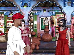 Bhabhi ki customer se thukai.