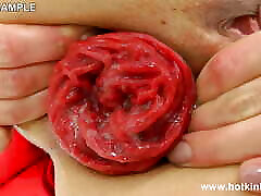 Lady in Red - Hotkinkyjo Gape, Toy & Prolapse
