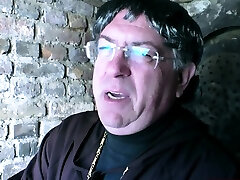 Priest fucks cute nun during sex in church
