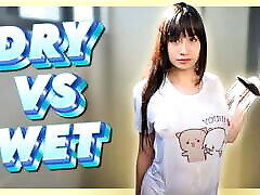 Wet Tshirt for Youtube. Wet vs Dry with Elixir Elf