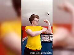 Working My Biceps and Playing with My Big Cock Working My Biceps and Playing with My Big Cock