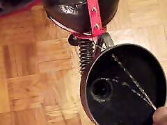 wwwcom bulu filem Scary Cumming and Pissing to Slave Slut Mouth Through a Funnel Gag