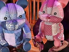 Wvm - Part 42- Fucking facesit teddy bear Threesome