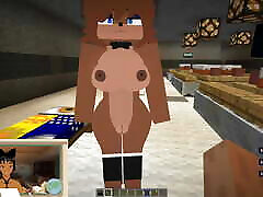 Minecraft Fapcraft: Fazclaire&039;s Nightclub Edition Fucking Frennie, Freddy, in the ass and pussy